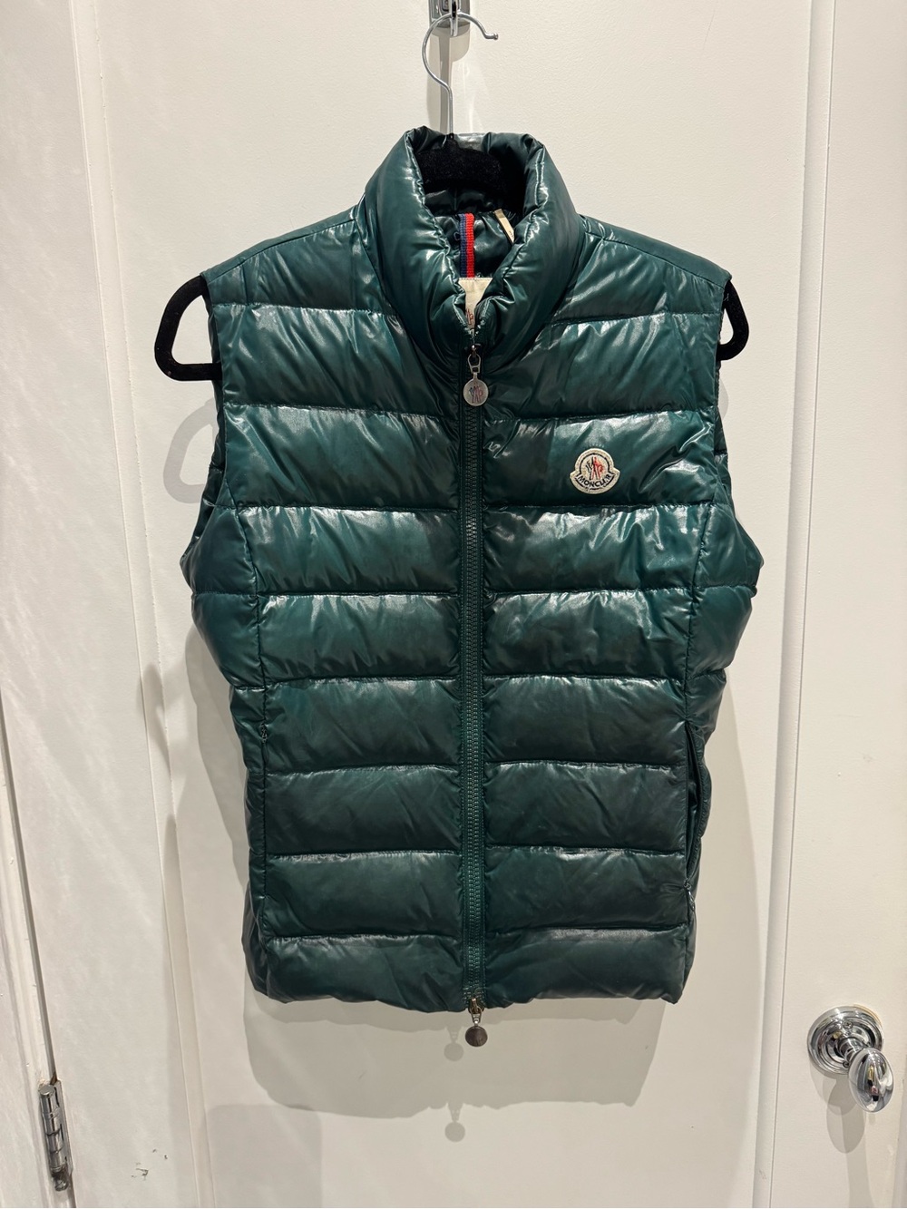 Moncler women’s Dark Green Down Vest